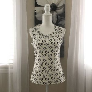 Tommy Hilfiger Sleeveless Anchor Blouse Top